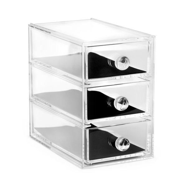 Homecosy F1591 Cosmetic Organizer With 3 Drawer Tradehouse
