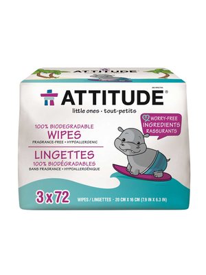 attitude little ones baby wipes